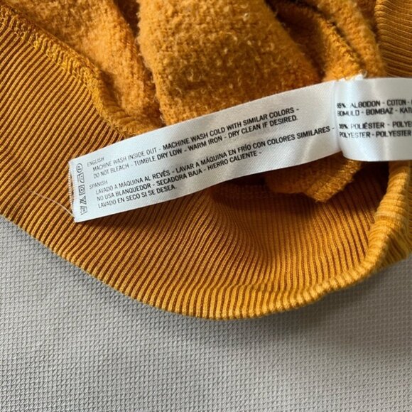 Denim & Flower Mustard Crewneck Sweater - Picture 7 of 12